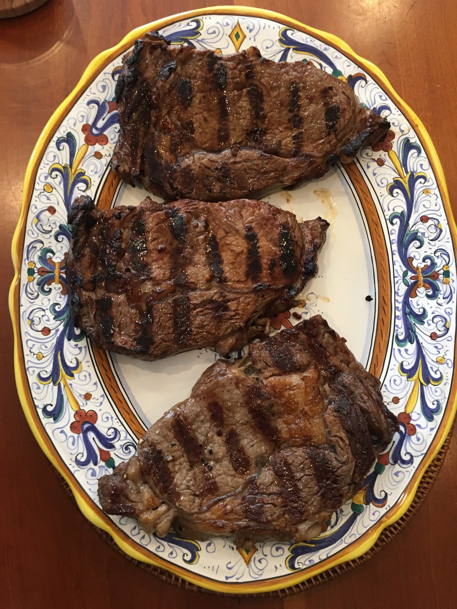Steak, grilled